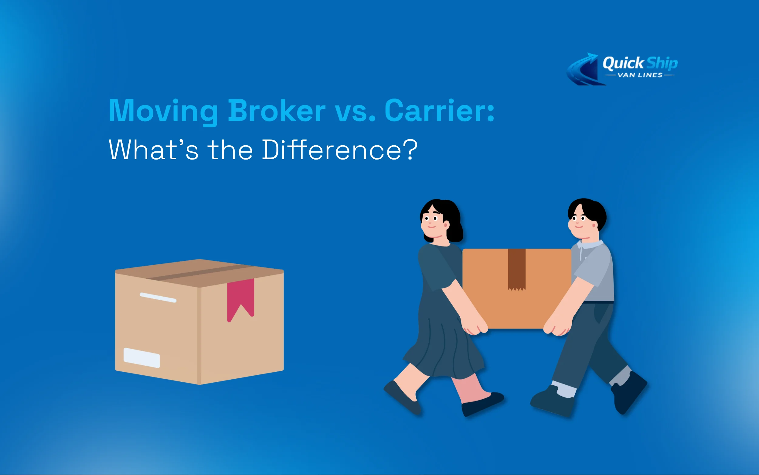 moving broker vs carrier