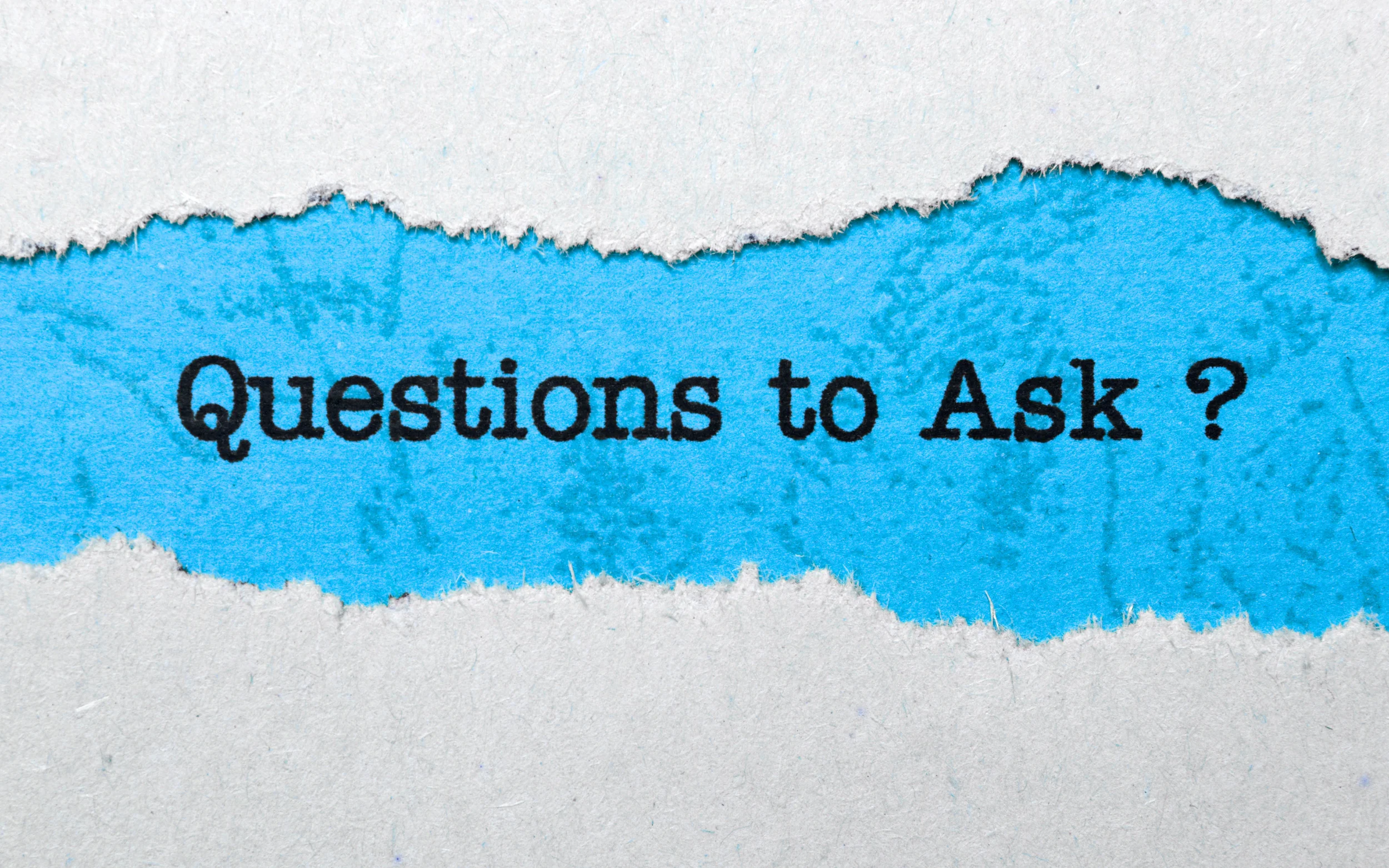 Questions to Ask Before Booking
