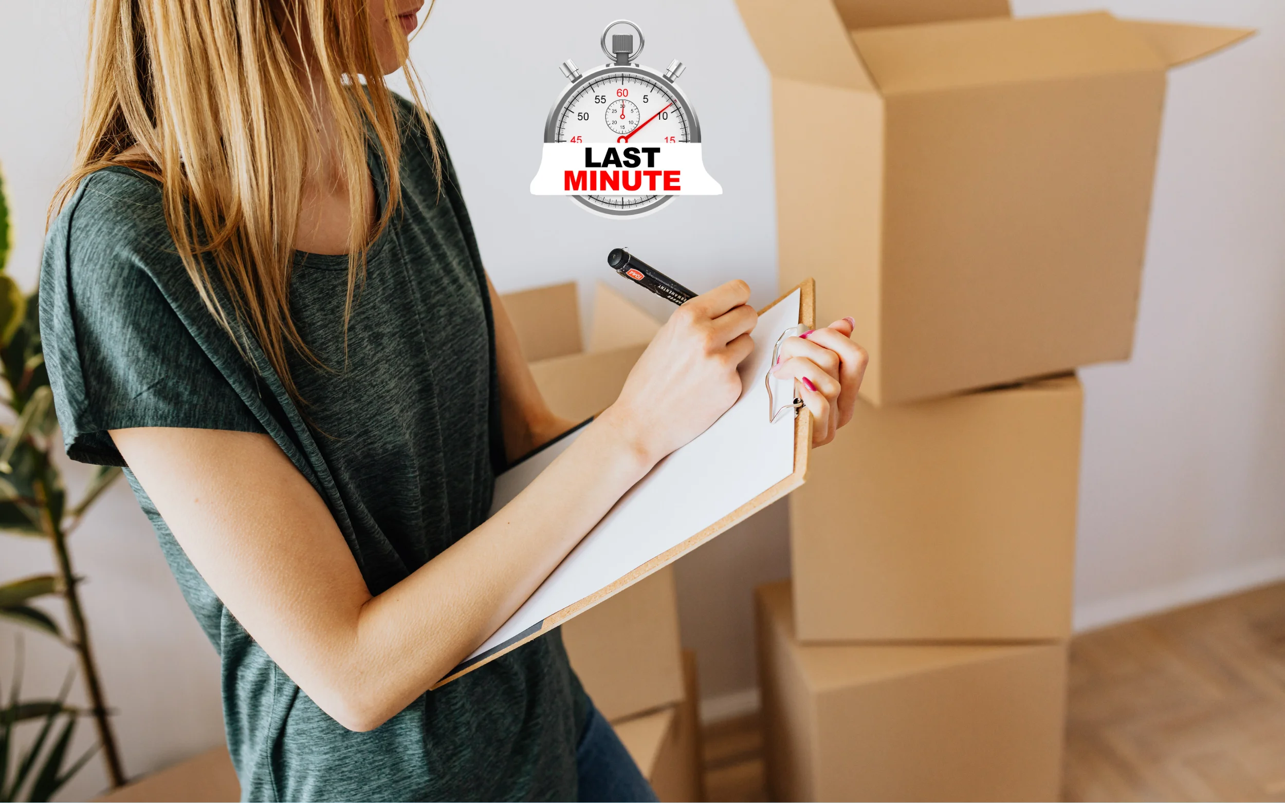 Moving Week: Last Minute Checklist