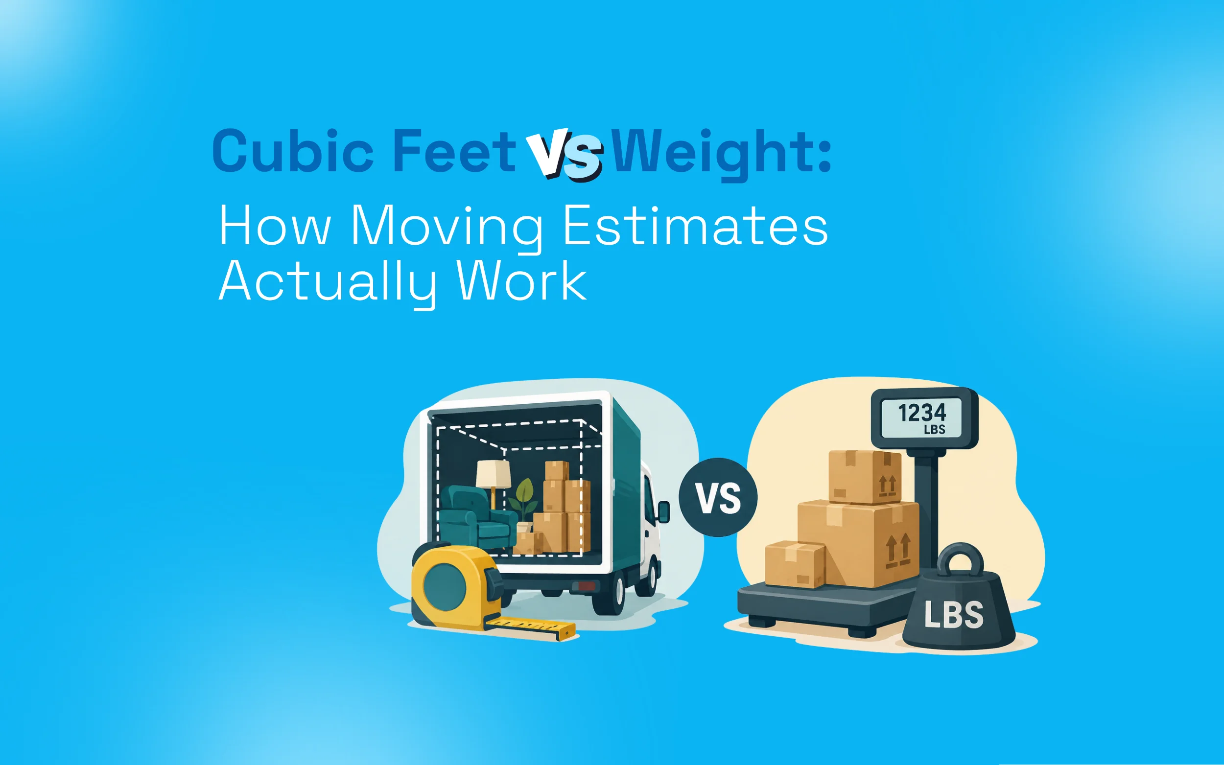 Cubic Feet vs. Weight