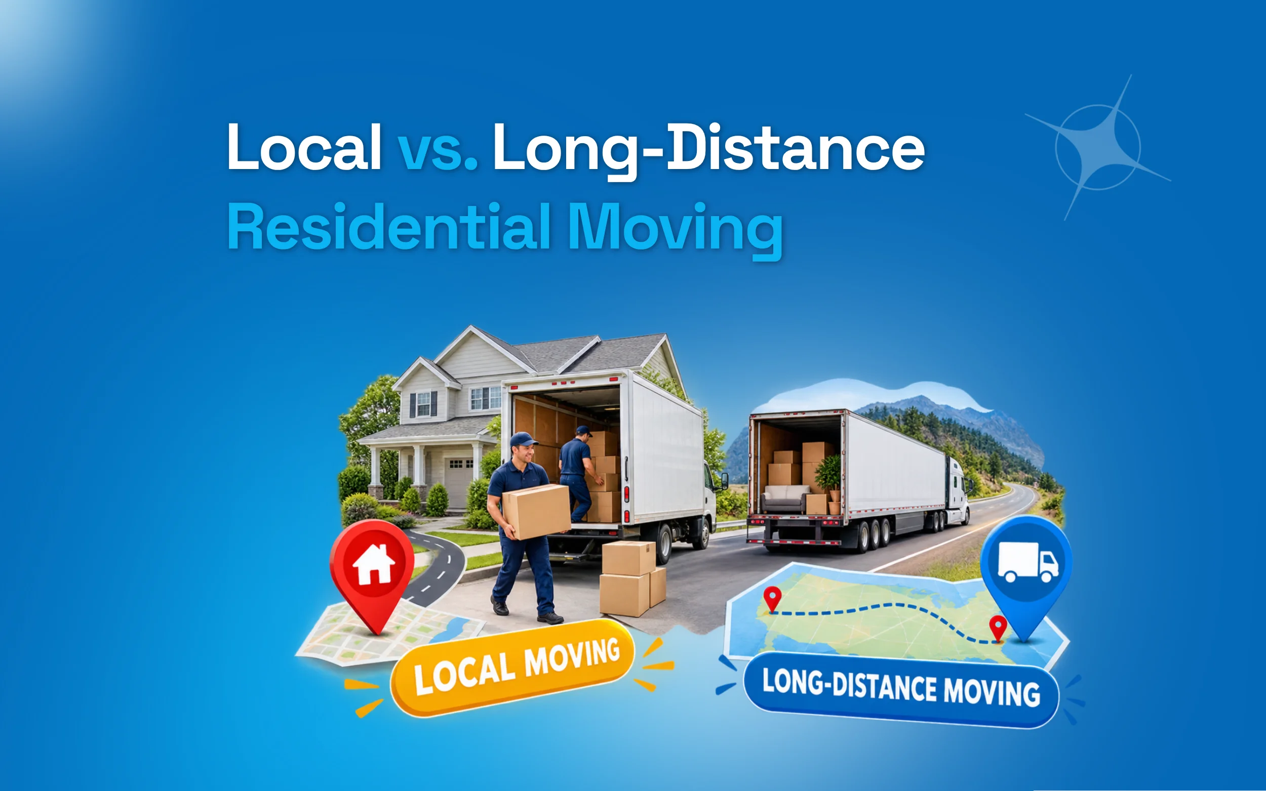 Local vs. Long-Distance Residential Moving