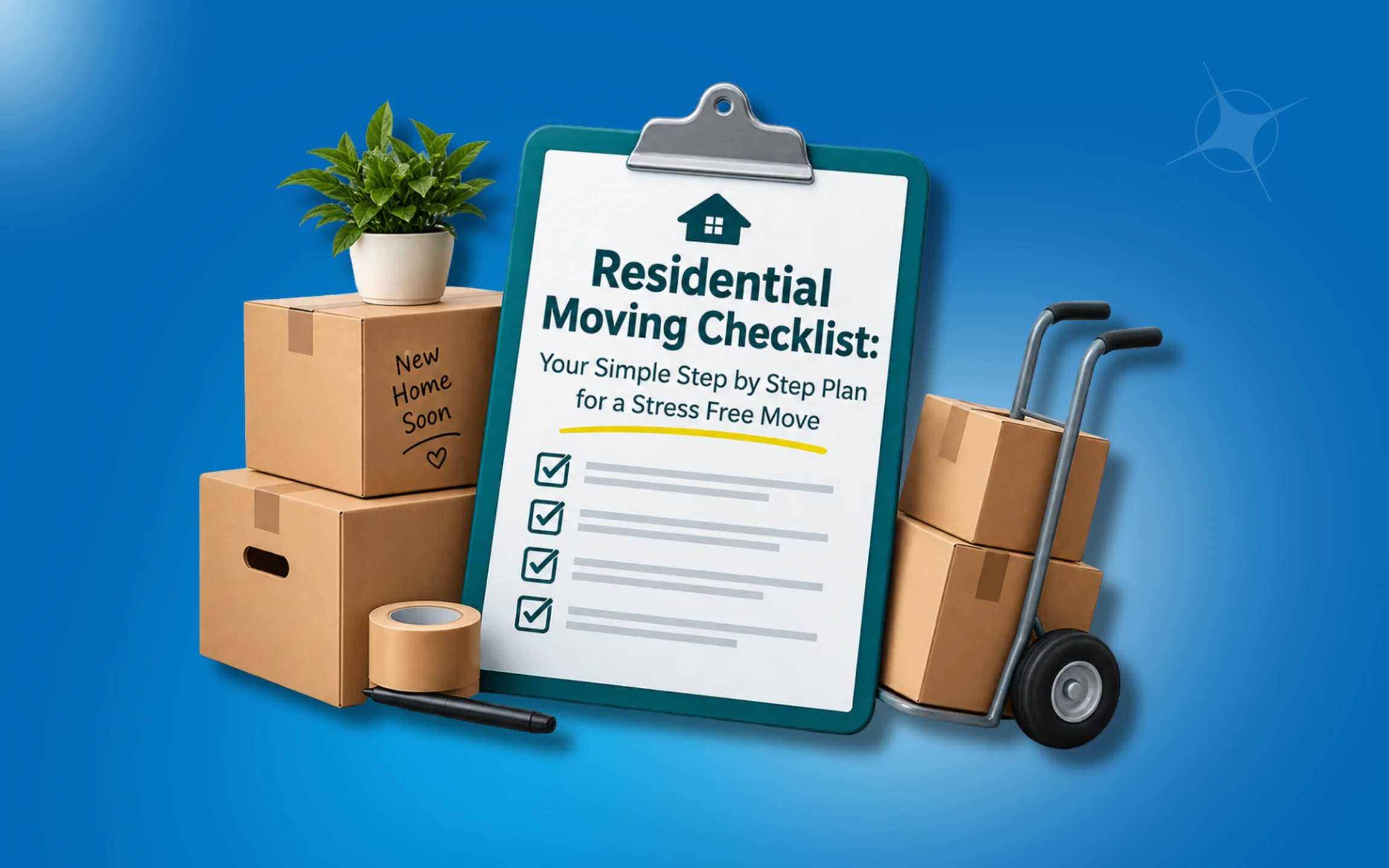 Residential Moving Checklist